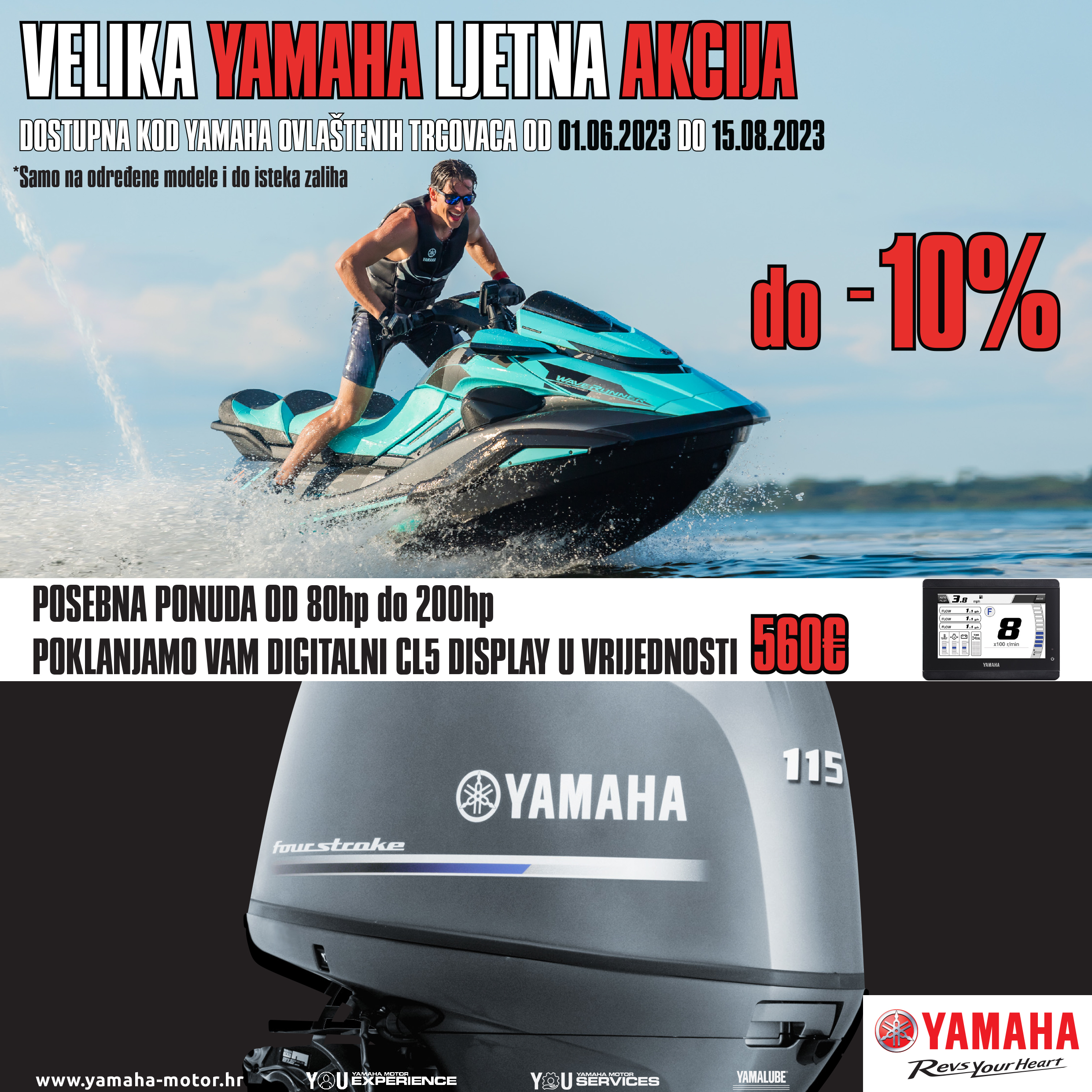 Moto plus Ikica - Yamaha akcija